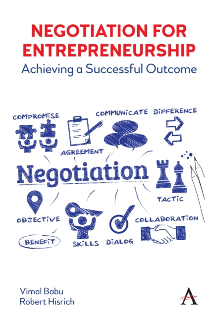 Book cover of: Negotiation for Entrepreneurship. By: Vimal Babu