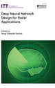 Book cover of: Deep Neural Network Design for Radar Applications. By: Sevgi Zubeyde Gurbuz