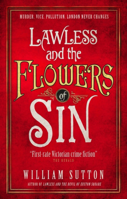 Book cover of: Lawless and the Flowers of Sin. By: William Sutton