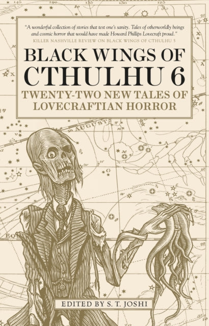 Book cover of: Black Wings of Cthulhu (Volume Six). By: S. T. Joshi