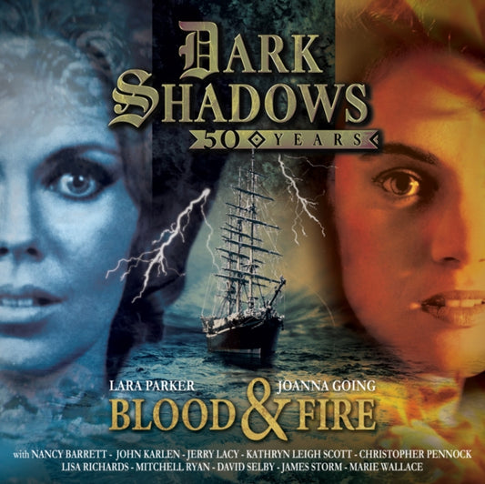 Book cover of: Dark Shadows - Blood & Fire