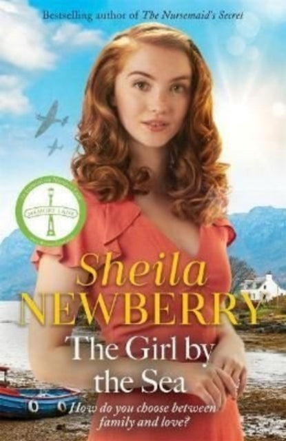Book cover of: Girl by the Sea. By: Sheila Newberry