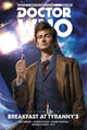 Book cover of: Doctor Who: The Tenth Doctor: Facing Fate Vol. 1: Breakfast at Tyranny's. By: Nick Abadzis