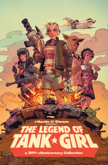 Book cover of: Legend of Tank Girl. By: Alan Martin