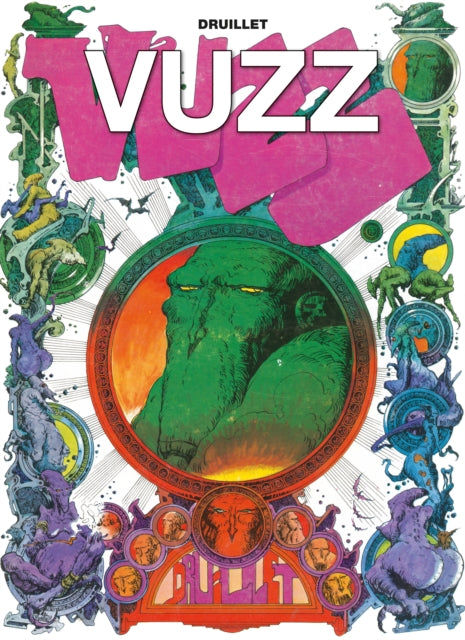 Book cover of: Vuzz. By: Philippe Druillet