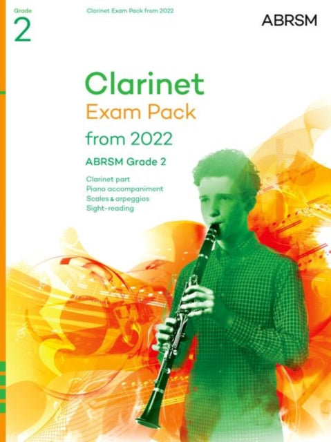 Book cover of: Clarinet Exam Pack from 2022, ABRSM Grade 2