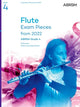 Book cover of: Flute Exam Pieces from 2022, ABRSM Grade 4