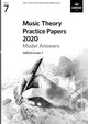 Book cover of: Music Theory Practice Papers 2020 Model Answers, ABRSM Grade 7