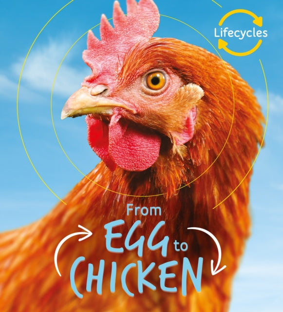 Book cover of: Lifecycles: Egg to Chicken. By: Camilla De la Bédoyère