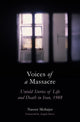 Book cover of: Voices of a Massacre. By: Nasser Mohajer