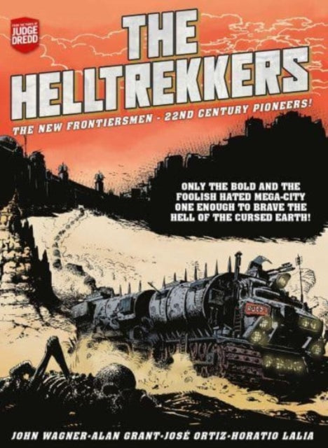 Book cover of: Helltrekkers. By: John Wagner