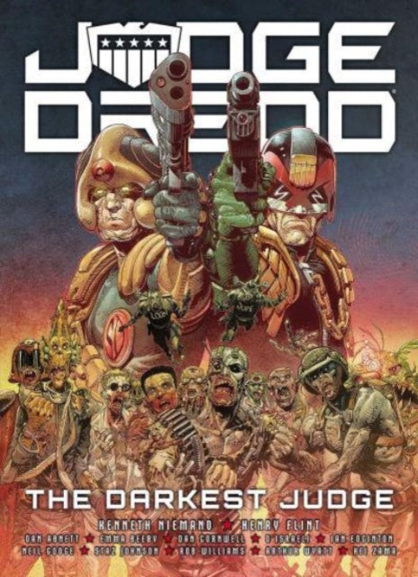 Book cover of: Judge Dredd: The Darkest Judge. By: Kenneth Niemand