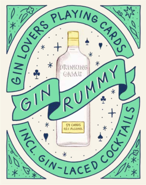 Gin Rummy, Gin Lovers Playing Cards 9781786273949 Emma Stokes
