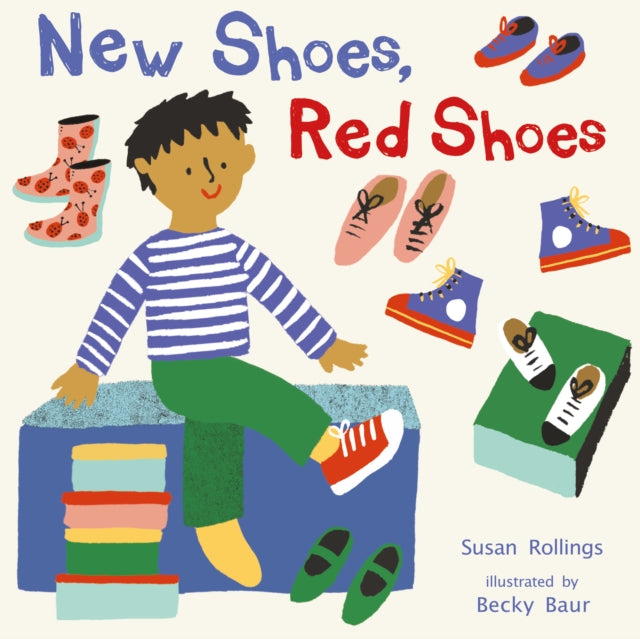 Book cover of: New Shoes, Red Shoes. By: Susan Rollings