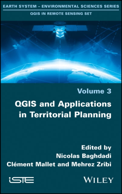 Book cover of: QGIS and Applications in Territorial Planning. By: Mehrez Zribi