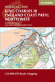 Walking the King Charles III England Coast Path: North West - Lancashire and Merseyside Map Booklet, 1:25,000 OS Route Map Booklet 9781786310415 Ange Harker