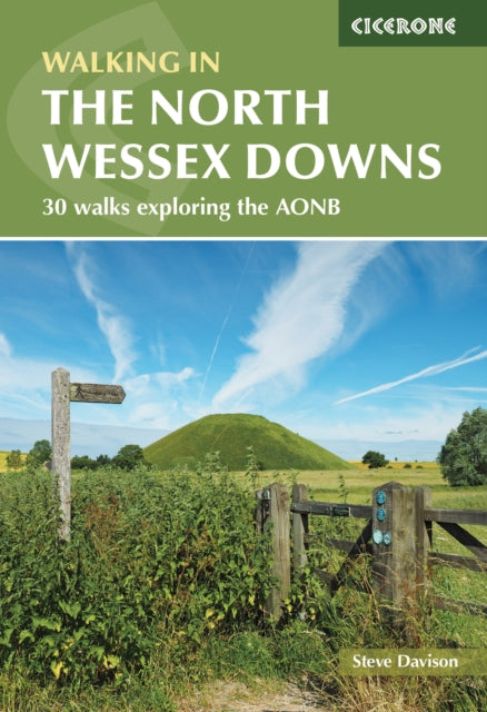 Book cover of: Walking in the North Wessex Downs. By: Steve Davison
