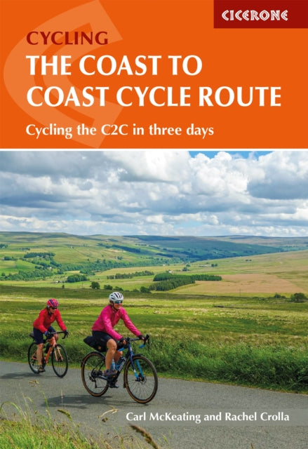 Book cover of: Coast to Coast Cycle Route. By: Rachel Crolla