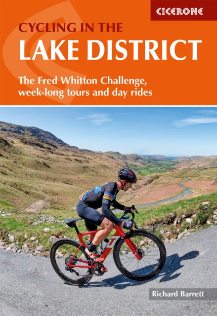 Book cover of: Cycling in the Lake District. By: Richard Barrett
