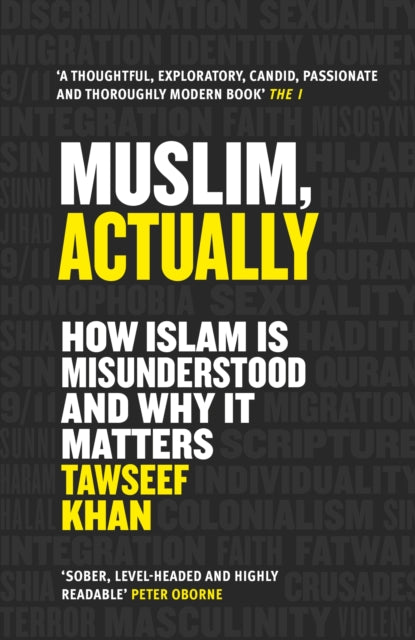 Book cover of: Muslim, Actually. By: Tawseef Khan