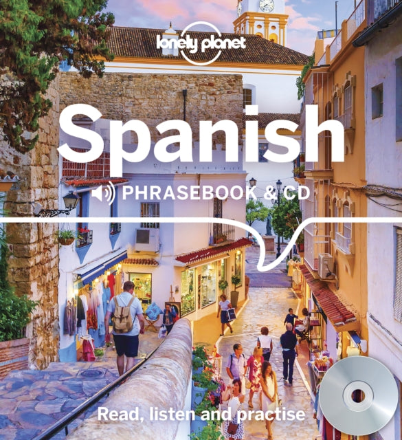 Book cover of: Lonely Planet Spanish Phrasebook and CD. By: Lonely Planet