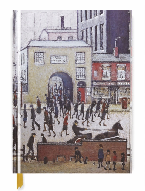 Book cover of: L.S. Lowry: Coming from the Mill (Blank Sketch Book). By: Flame Tree Studio