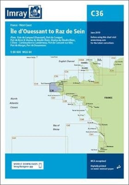Book cover of: Imray Chart C36
