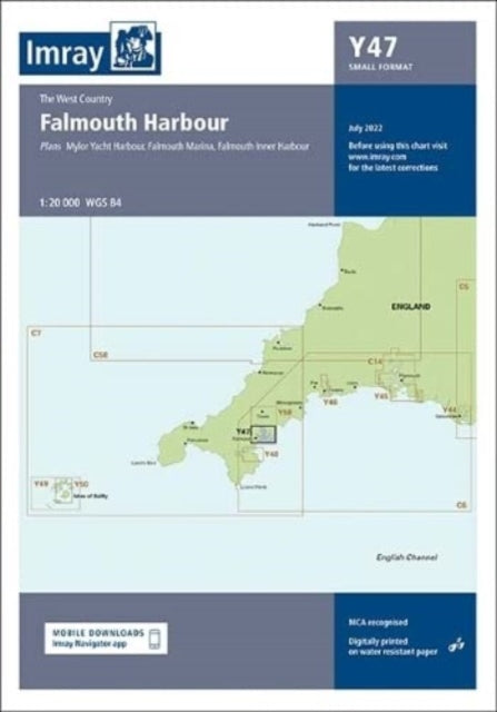 Book cover of: Imray Chart Y47