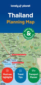 Book cover of: Lonely Planet Thailand Planning Map. By: Lonely Planet