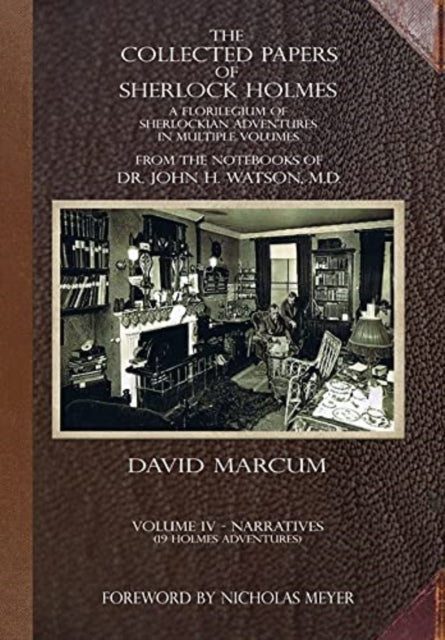Book cover of: Collected Papers of Sherlock Holmes - Volume 4. By: David Marcum