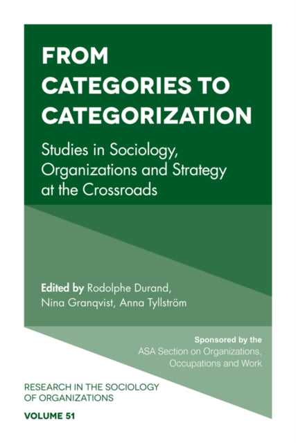 Book cover of: From Categories to Categorization. By: Michael Lounsbury