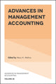 Book cover of: Advances in Management Accounting. By: Mary A. Malina