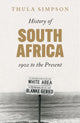 Book cover of: History of South Africa. By: Thula Simpson