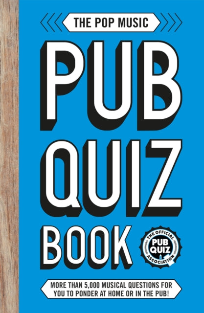 Pop Music Pub Quiz Book