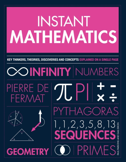 Book cover of: Instant Mathematics. By: Paul Parsons