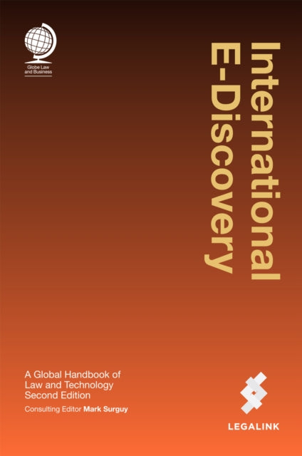 Book cover of: International E-Discovery. By: Mark Surguy