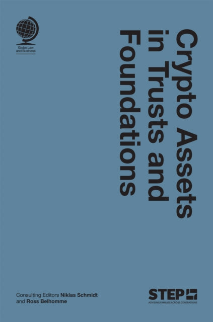 Book cover of: Crypto Assets in Trusts and Foundations. By: Niklas Schmidt