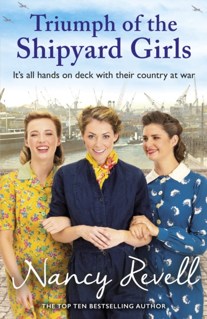 Book cover of: Triumph of the Shipyard Girls. By: Nancy Revell