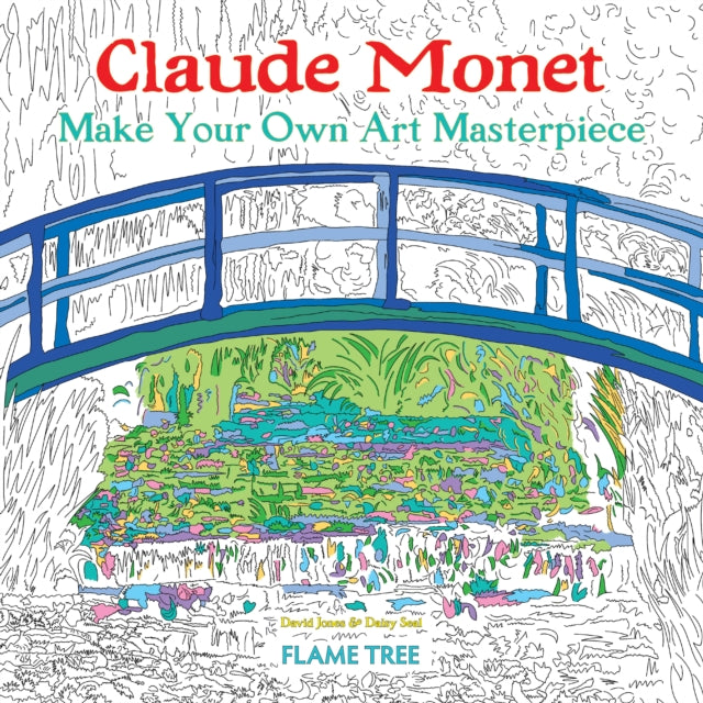 Book cover of: Claude Monet (Art Colouring Book). By: Daisy Seal