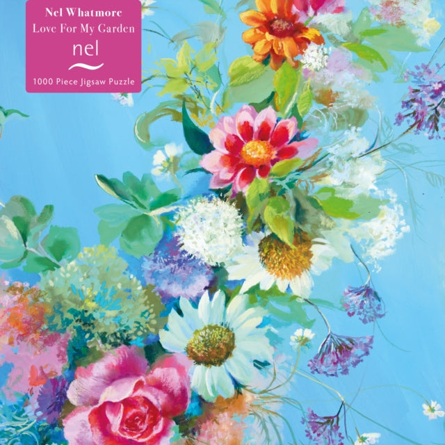 Book cover of: Adult Jigsaw Puzzle Nel Whatmore: Love for My Garden. By: Tree Flame