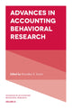 Book cover of: Advances in Accounting Behavioral Research. By: Khondkar E. Karim