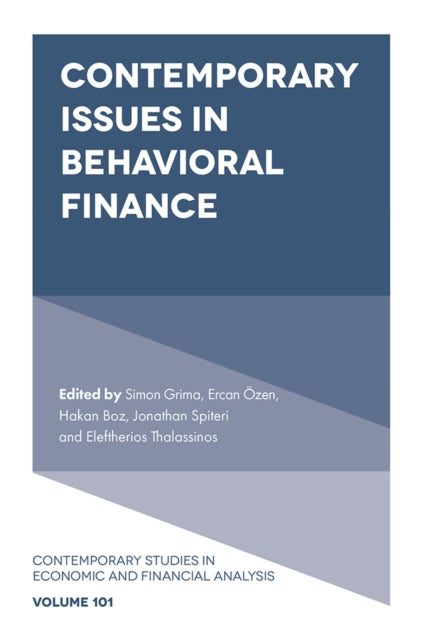 Book cover of: Contemporary Issues in Behavioral Finance. By: Simon Grima