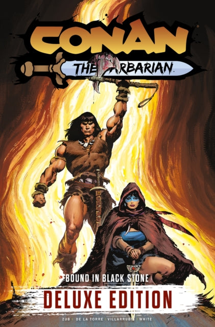 Book cover of: Conan the Barbarian: Bound In Black Stone Deluxe Edition