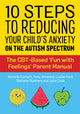 Book cover of: 10 Steps to Reducing Your Child's Anxiety on the Autism Spectrum. By: Michelle Garnett