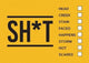 Book cover of: Sh*t Vouchers. By: Summersdale Publishers