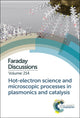 Book cover of: Hot-electron Science and Microscopic Processes in Plasmonics and Catalysis. By: Royal Society of Chemistry