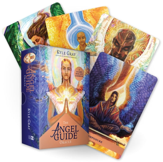 Book cover of: Angel Guide Oracle. By: Kyle Gray
