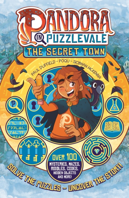 Book cover of: Pandora in Puzzlevale: The Secret Town (a Phoenix Comic Book)