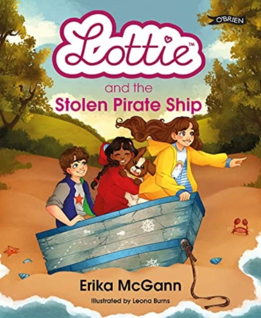 Book cover of: Lottie and the Stolen Pirate Ship. By: Erika McGann