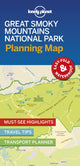 Book cover of: Lonely Planet Great Smoky Mountains National Park Planning Map. By: Lonely Planet